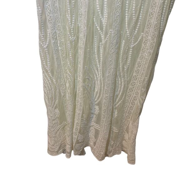 Cupshe womens Boho Y2K Sheer Lace Floral Maxi Cardgan S Fairy Angelcore Tie - Picture 9 of 9